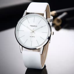 image-Simple watch Korean style fashion ladies casual male student trend belt ultra-thin British watch quartz watch