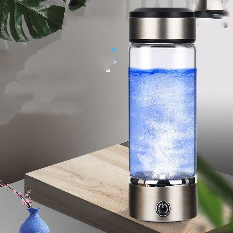 image-Rechargeable Quantum Hydrogen-rich Water Cup Hydrogen Water Cup Health Cup Glass Cup