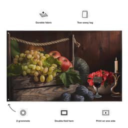 image-Rope Still Life Painting Flag Tapestry