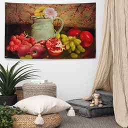image-Fruits Painting 2 Flag Tapestry