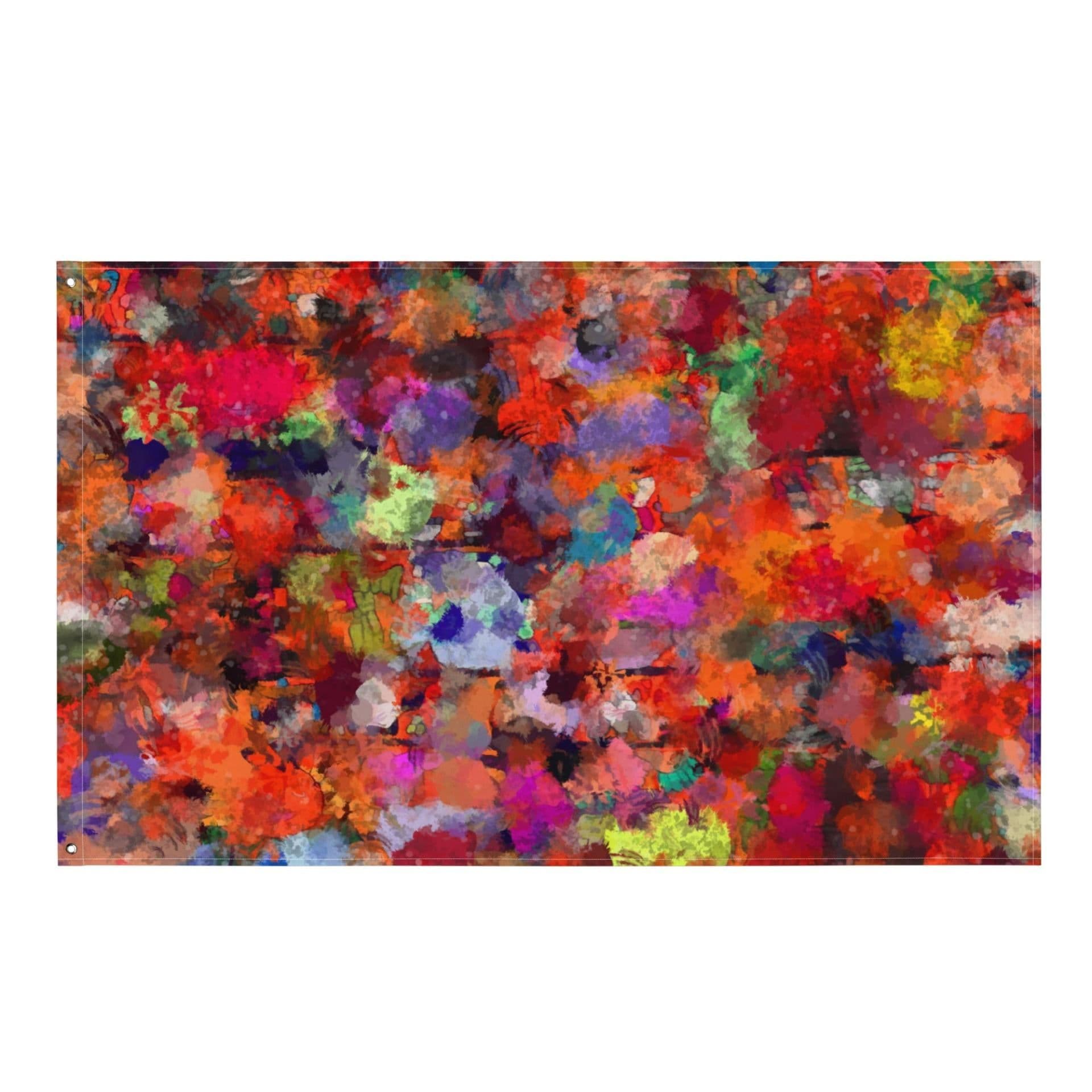 image-Modern Abstract Art Painting Flag Tapestry