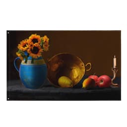 image-Wok Still Life Painting Flag Tapestry