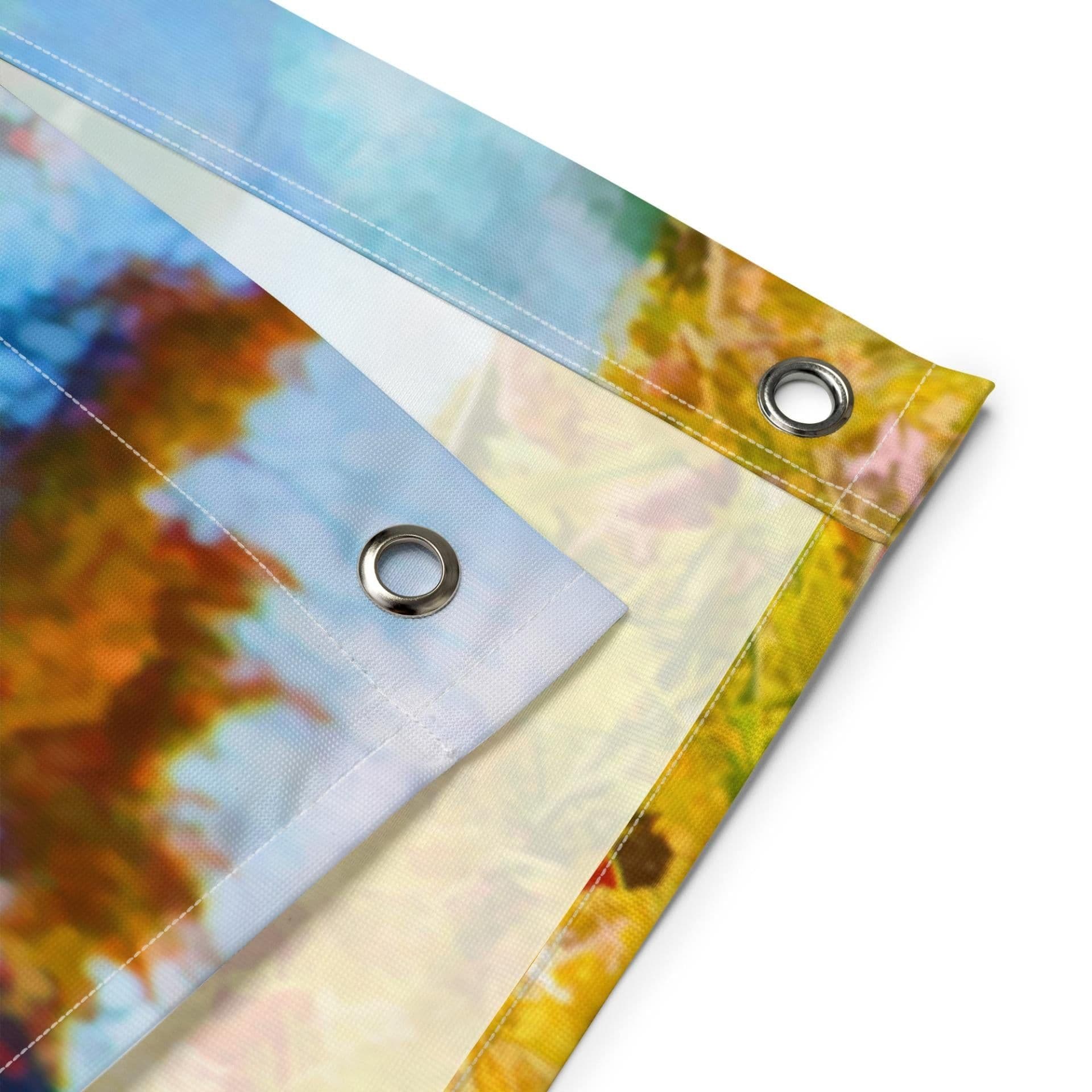 image-Fine Art Lake Painting Flag Tapestry