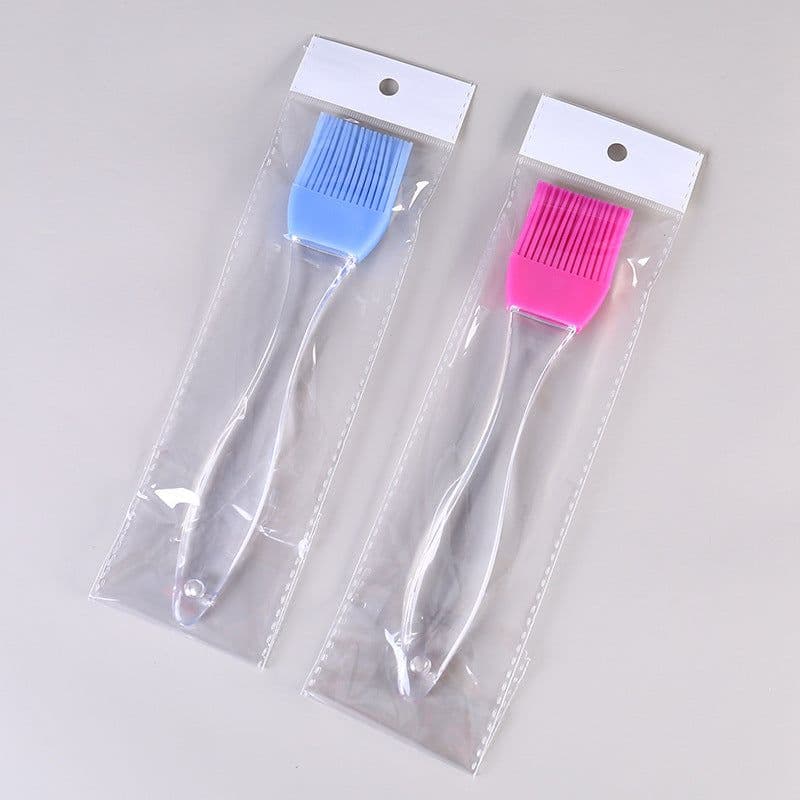 image-Large Silicone Brush Baking Tool Silicone Brush Tea Whisk Barbecue Whisk Cream Brush Oil Brush