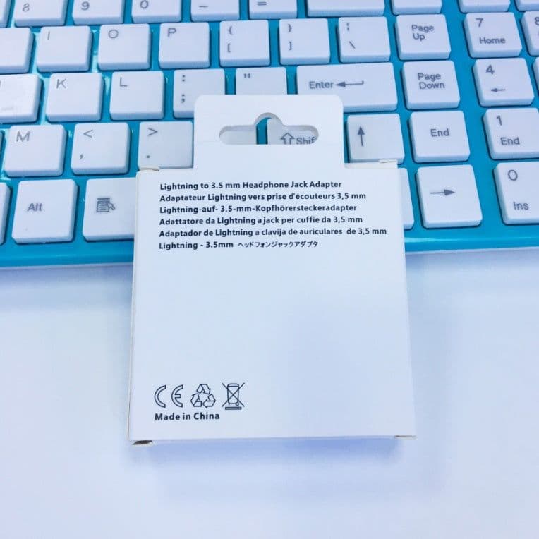 image-Audio Adapter Compatible For 78X Lightning To 3.5mm 2-in-1 Audio Adapter