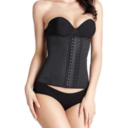 image-Waist Trainer Latex Shapewear Slimming Belt Waist Cincher Body Shaper Girdle Workout Tummy Control for Women