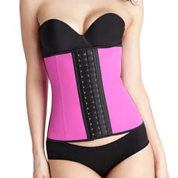 image-Waist Trainer Latex Shapewear Slimming Belt Waist Cincher Body Shaper Girdle Workout Tummy Control for Women