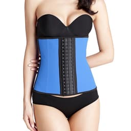 image-Waist Trainer Latex Shapewear Slimming Belt Waist Cincher Body Shaper Girdle Workout Tummy Control for Women