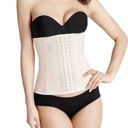 image-Waist Trainer Latex Shapewear Slimming Belt Waist Cincher Body Shaper Girdle Workout Tummy Control for Women
