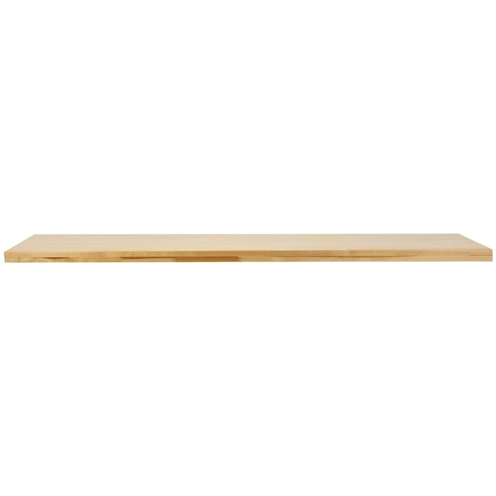 image-VEVOR Wood Table Top, Holds up to 330 lb, 29.5" x 23.6" x 1.5" Rectangular Countertop for Height Adjustable Electric Standing Desk Frame, Universal Solid One-Piece Maple Desktop for Office & Home Desk