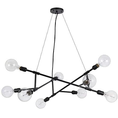 image-60W X 9 Massena Metal Chandelier