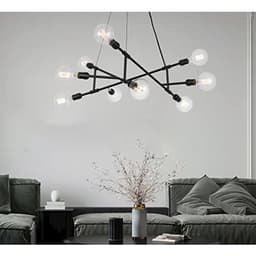 image-60W X 9 Massena Metal Chandelier