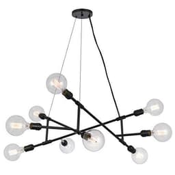 image-60W X 9 Massena Metal Chandelier