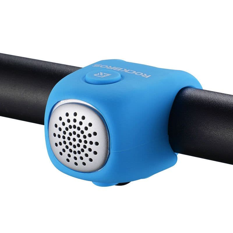image-Rock Brothers bicycle electric horn mountain bike bell dead fly electronic horn personalized car bell riding accessories