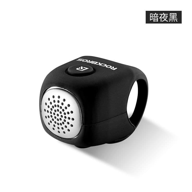 image-Rock Brothers bicycle electric horn mountain bike bell dead fly electronic horn personalized car bell riding accessories