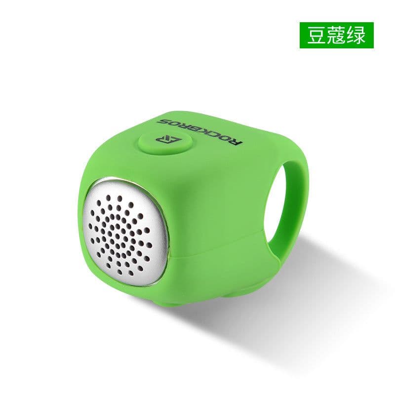 image-Rock Brothers bicycle electric horn mountain bike bell dead fly electronic horn personalized car bell riding accessories