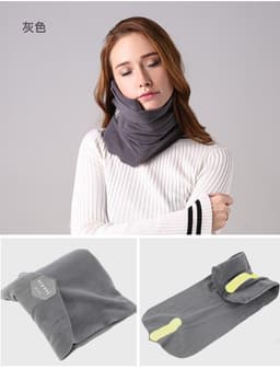 image-Factory direct Travel Pillow super soft neck support multi-function travel pillow cervical pillow nap neck pillow