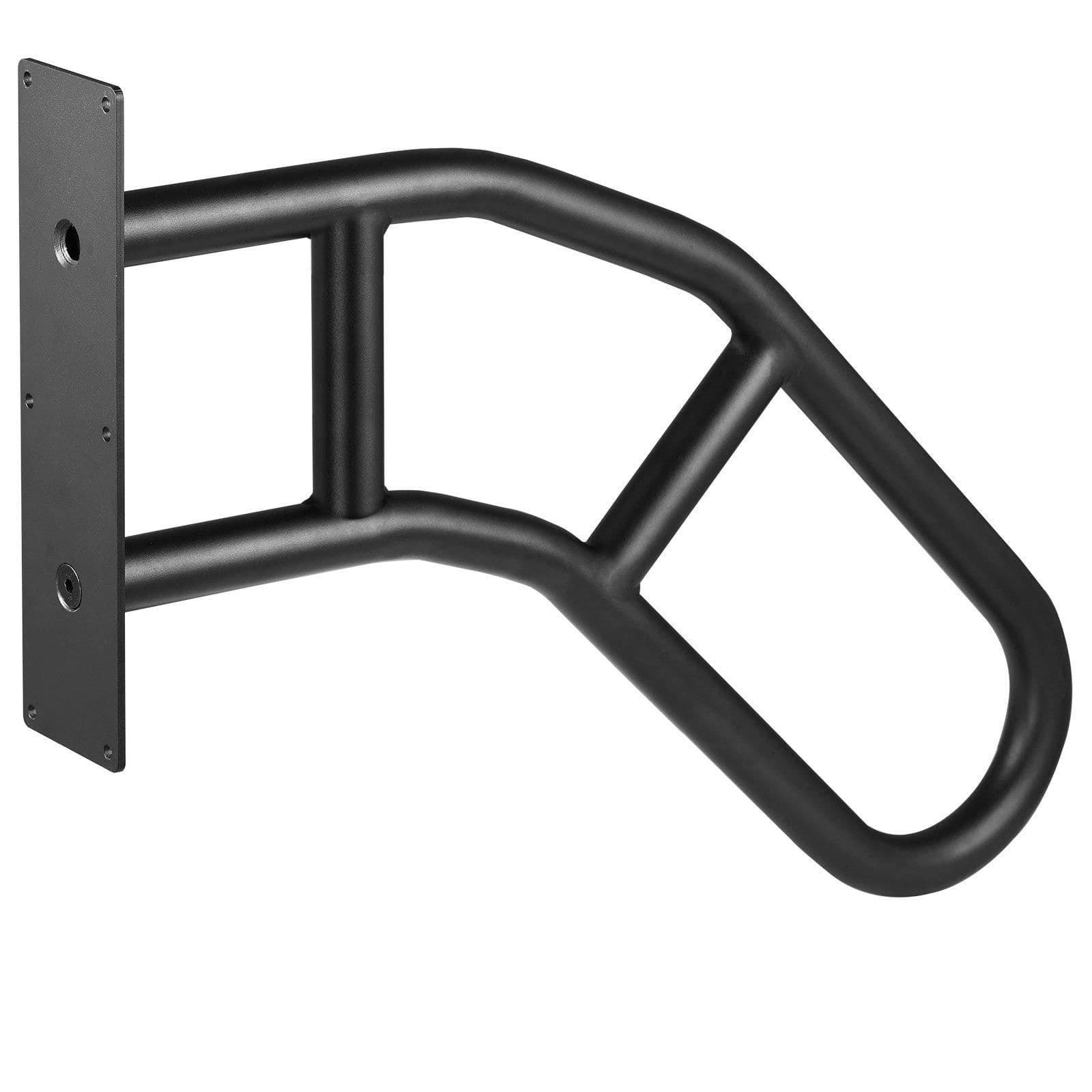 image-VEVOR Handrails for Outdoor Steps, 29" Length Wall Mount Safety Railings for 1-3 Steps, U-Shaped Handrail with Matte Black Finished, Stair Handrails for Kids, Elderly, Pregnant Women, Disabled