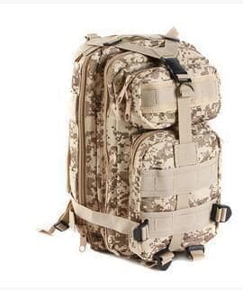 image-Tactical 30L Backpack - Military Camouflage Oxford Waterproof Outdoor Bag