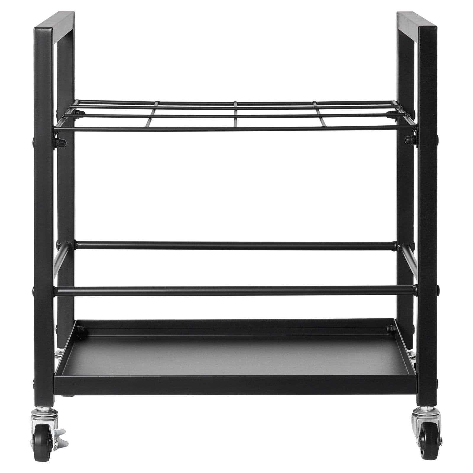 image-VEVOR Blueprint Storage Rack, 12 Slots Blueprint Holder with Wheels, Mobile Metal Blueprint Storage Cart for Map Poster Architectural Construction Plan, Roll File Organizer for Home, Office, School