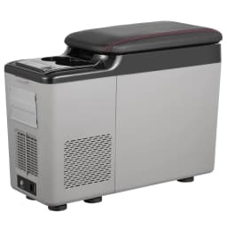 image-VEVOR Car Refrigerator, 12 Volt Car Armrest Refrigerator Fridge, 15 L Single Zone Portable Freezer, -4℉-68℉ Adjustable Range, 12/24V DC and 100-240V AC Compressor Cooler for Outdoor, Camping