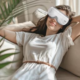 image-VEVOR Heated Eye Massager Eye Care Device 5 Modes Bluetooth Music 180° Foldable