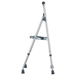 image-VEVOR Folding Hemi Walker, One Arm Folding Walker for Seniors with 6-Level Adjustable Height, Lightweight Aluminum | Side One-Hand Style Mobility Aid for Elderly Handicapped Disabled, Up to 350LBS
