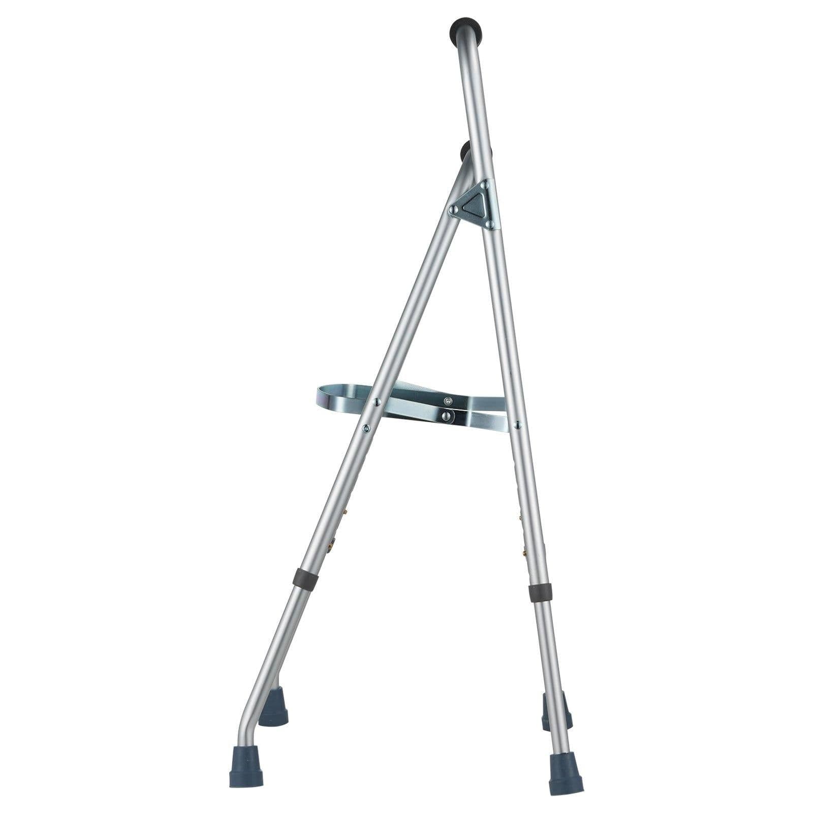 image-VEVOR Folding Hemi Walker, One Arm Folding Walker for Seniors with 6-Level Adjustable Height, Lightweight Aluminum | Side One-Hand Style Mobility Aid for Elderly Handicapped Disabled, Up to 350LBS