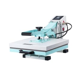 image-Vevor 15x15" Slide Out Heat Press Machine - Green 1400W