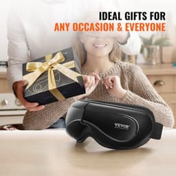 image-VEVOR Eye Massager with Heat & Remote Eye Care Device 5 Modes Bluetooth Music