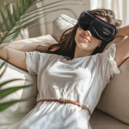 image-VEVOR Eye Massager with Heat & Remote Eye Care Device 5 Modes Bluetooth Music