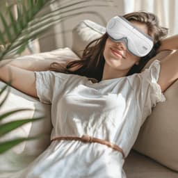 image-VEVOR Eye Massager with Heat & Remote Eye Care Device 5 Modes Bluetooth Music