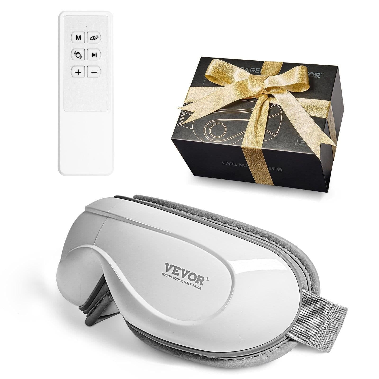 image-VEVOR Eye Massager with Heat & Remote Eye Care Device 5 Modes Bluetooth Music