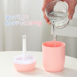 image-The new creative colorful cup humidifier supports custom logo home car water replenishment instrument colorful rotating atmosphere light