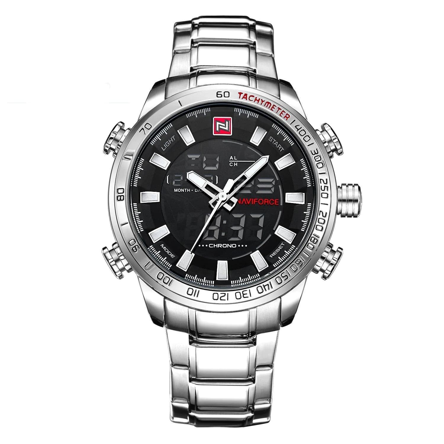image-Luminous Electronic Quartz Watch For Men