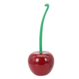 image-Amazon explosion red brush head cherry toilet brush toilet brush set plastic brush cleaning brush can design mold
