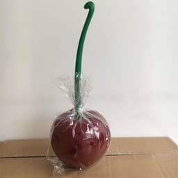 image-Amazon explosion red brush head cherry toilet brush toilet brush set plastic brush cleaning brush can design mold