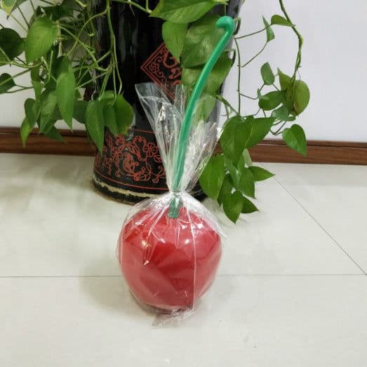 image-Amazon explosion red brush head cherry toilet brush toilet brush set plastic brush cleaning brush can design mold