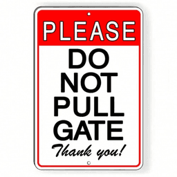 image-Vintage Scrollwork Decorative Gate Sign - Metal, 8x12"