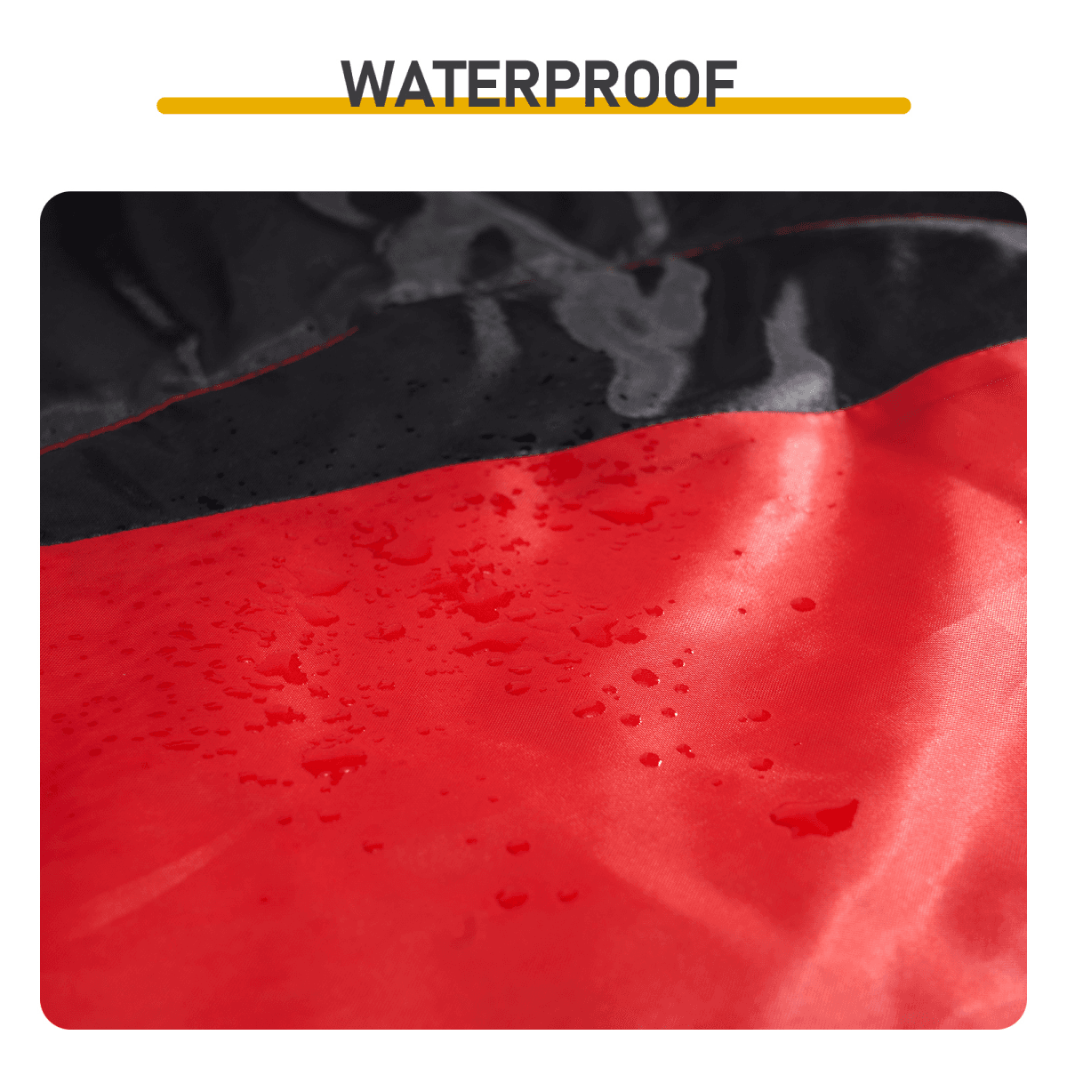image-Rectangular Heated Sleeping Bag, Lightweight Sleeping Bag with Multi USB Powered Heating Pads, Waterproof Compact Envelope Sleeping Bag for Backpacking Hiking, Red