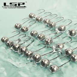 image-LSP Tungsten jig head Fishing Hook 1g 1.5g 2g 2.5g 3g 3.5g 5.3g 7g 10g 14g Barbed Fishhook Fishing Tackle Accessories Kit Pesca