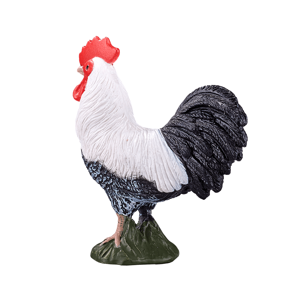 image-Cockerel Toy Realistic Farm Animal Figurine