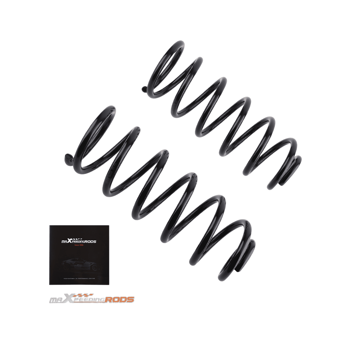 image-2" Rear Suspension Drop Springs Fit Ram 1500 2009-2024 394mm Steel