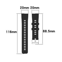 image-BEHUA Silicone 20mm Watch Band Strap for Huawei Honor Watch ES & Amazfit