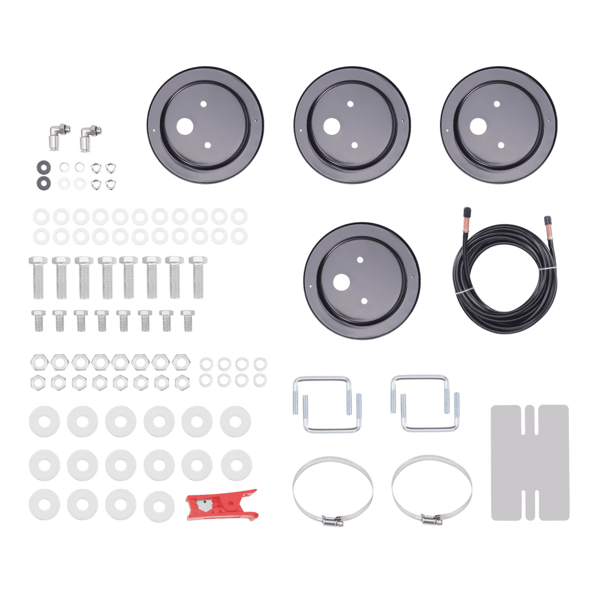 image-Ford F-550 Rear Air Spring Bags Kit 1994-2025 4WD/2WD (70 characters)