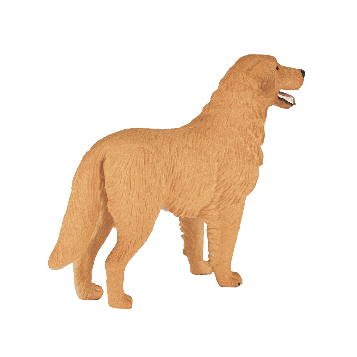 image-Golden Retriever Dog Toy Realistic Pet Figurine