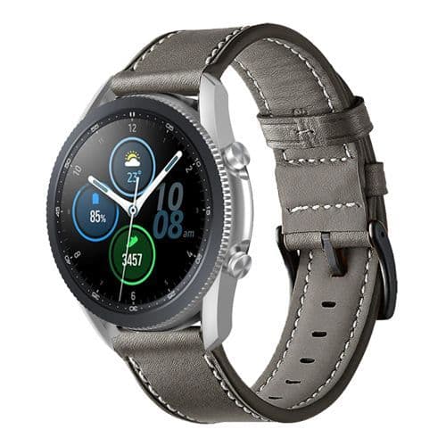 image-22mm Leather Watch Strap for Samsung Galaxy Watch & Gear S3 - Comfortable Fit