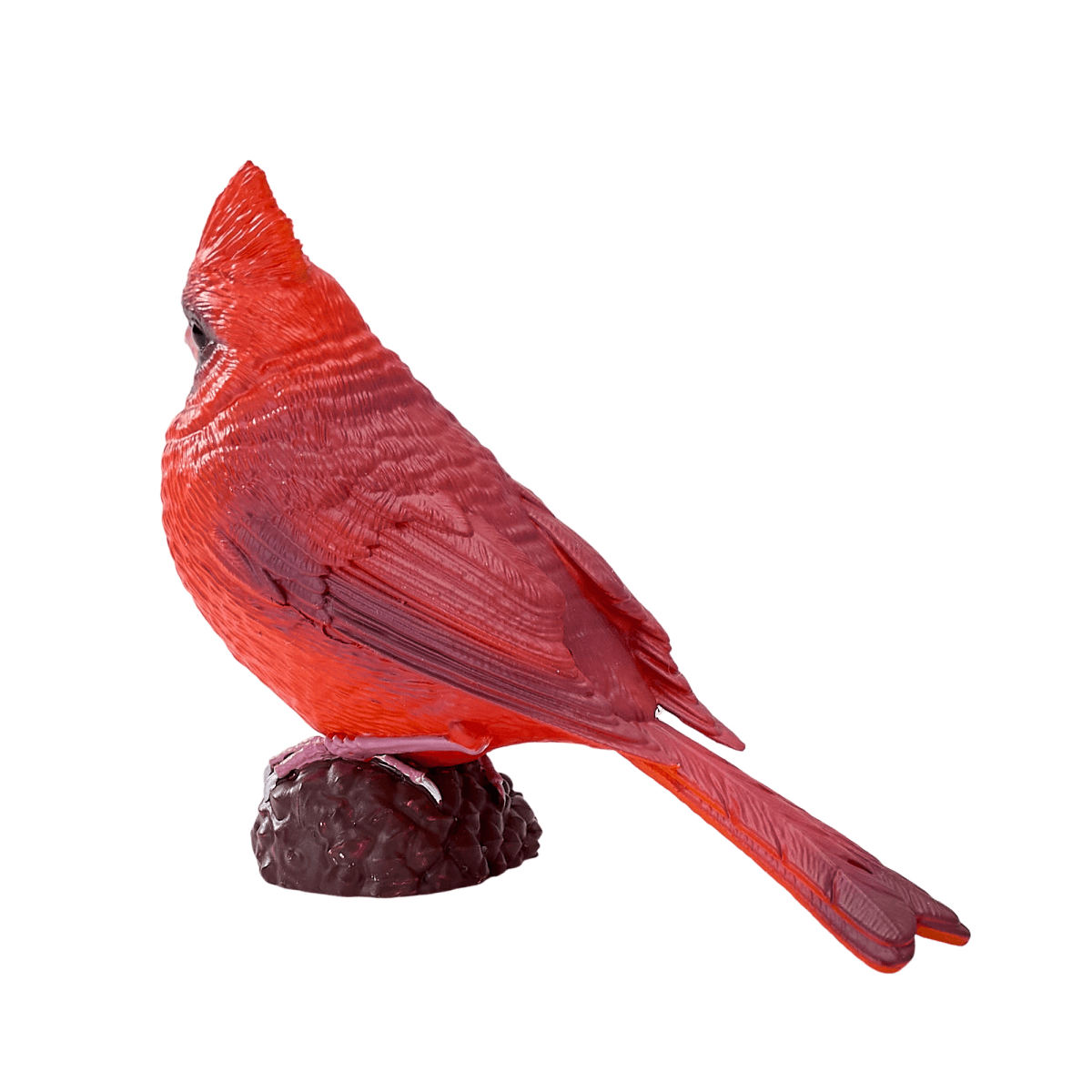 image-Red Cardinal Bird Toy Realistic Wildlife Model