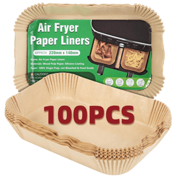 image-Vinsani 100pcs Air fryer paper liners 1010406