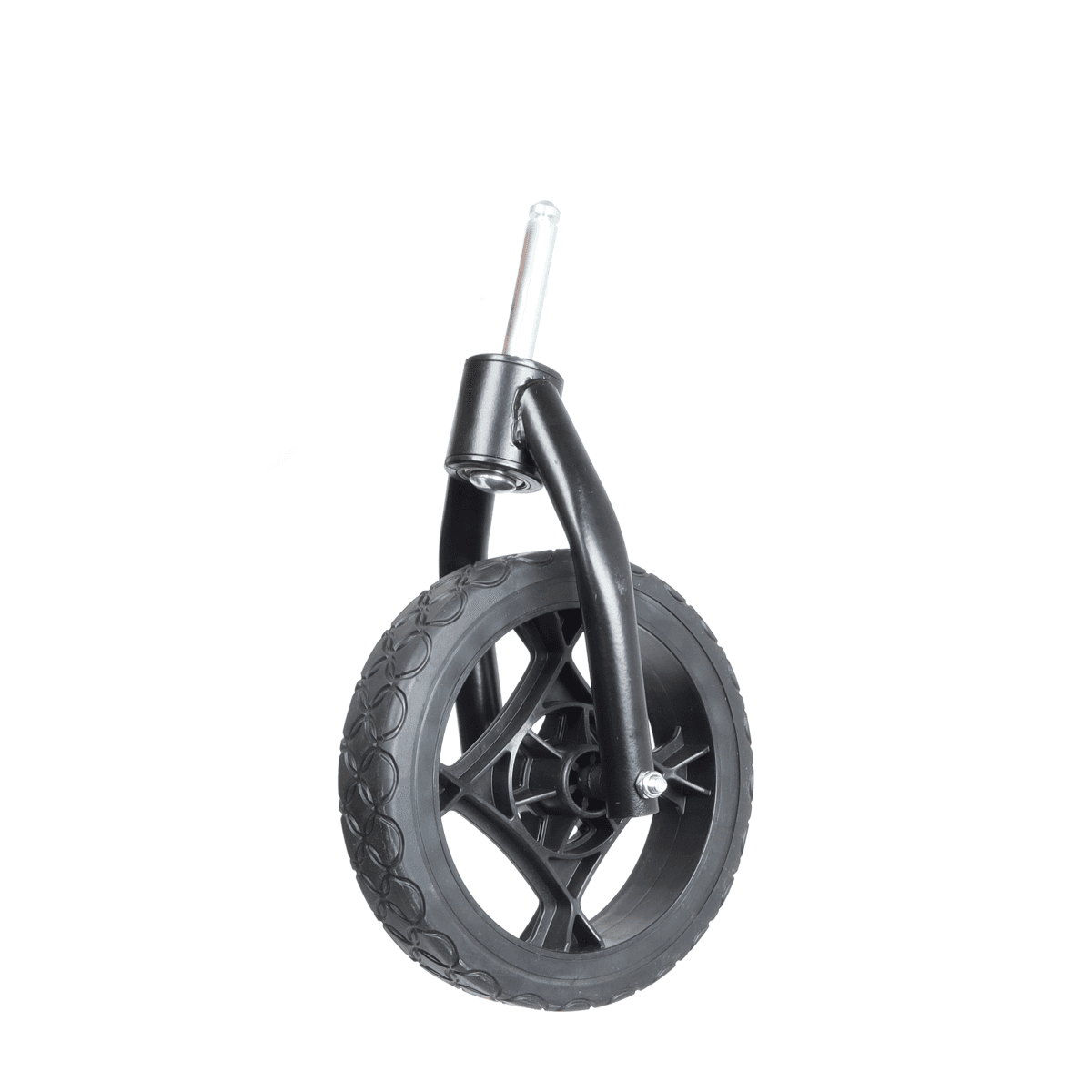 image-2-in-1 Bike Trailer Pushcart - Black with Waterproof Cover and Tow Hitch